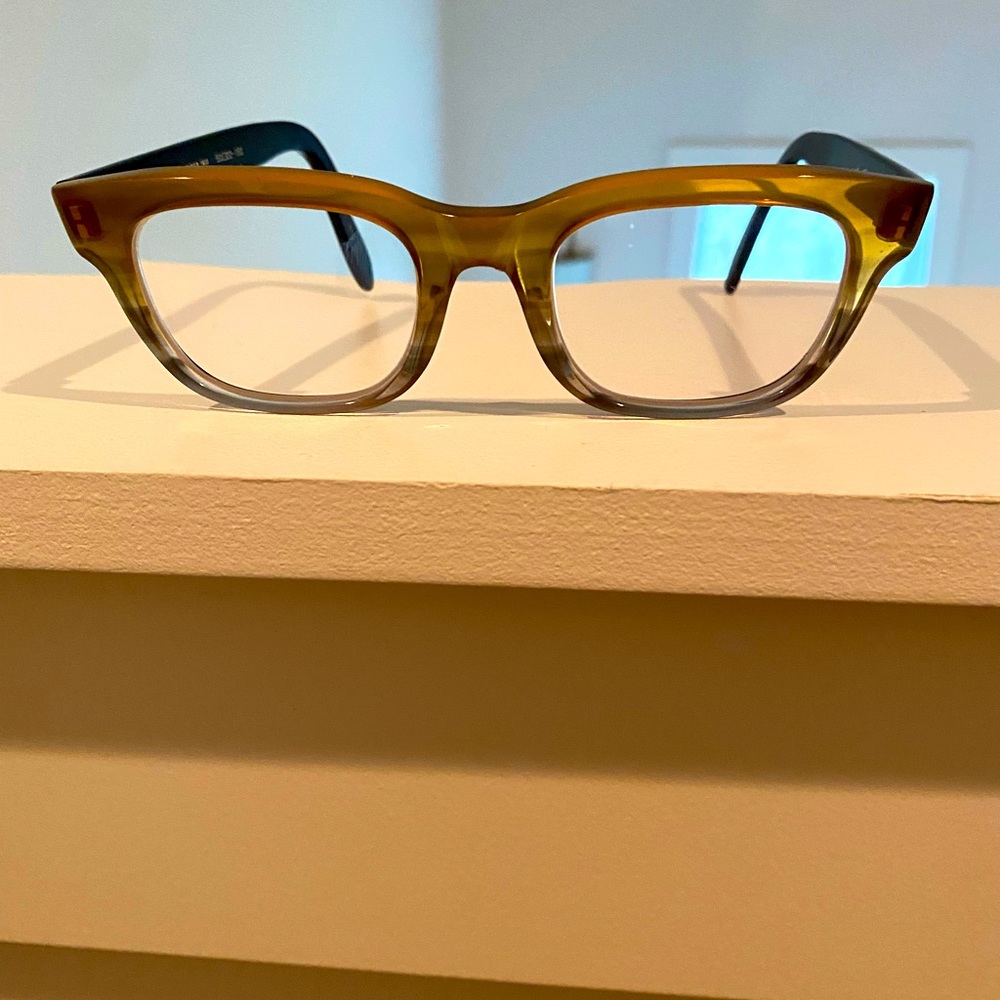 Beautiful Masunaga glasses/frames. These are prescription but easily removed.